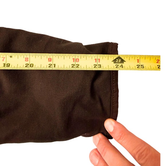 Carhartt Women's XS Loose Fit Sherpa Lined Washed Duck Jacket Dark Brown NWT - Picture 8 of 12